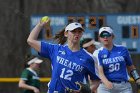 Softball vs Babson  Wheaton College Softball vs Babson College. - Photo by Keith Nordstrom : Wheaton, Softball, Babson, NEWMAC